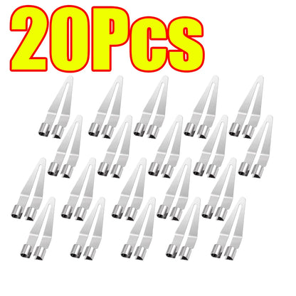 1-50Pcs Smooth Head Adjustable Soldering Repair Iron Plastic Smoothing Tip Head 45 Degree Elbow Welder Head for Welding Tools