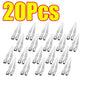 1-50Pcs Smooth Head Adjustable Soldering Repair Iron Plastic Smoothing Tip Head 45 Degree Elbow Welder Head for Welding Tools