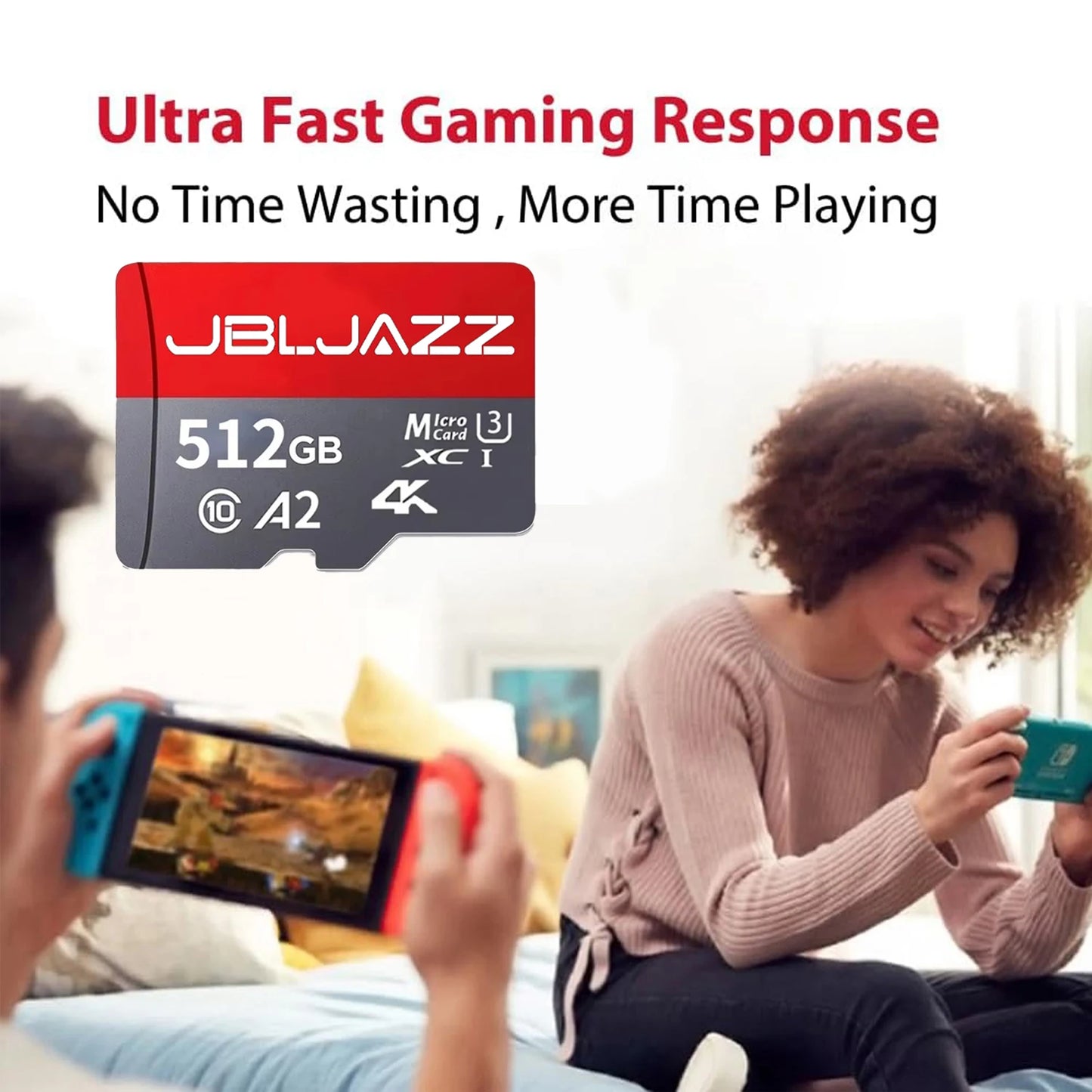 512GB TF Card High-Speed Memory Card TF Flash Card 256GB 128GB 64GB C10 U3 V30 Memory Card for SmartPhone Nintendo Switch