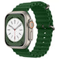 Ocean Strap for apple watch Band 44mm 40mm 45mm 41mm 49mm 46mm silicone correas bracelet iWatch series 7 5 6 3 se 8 Ultra 2 9 10