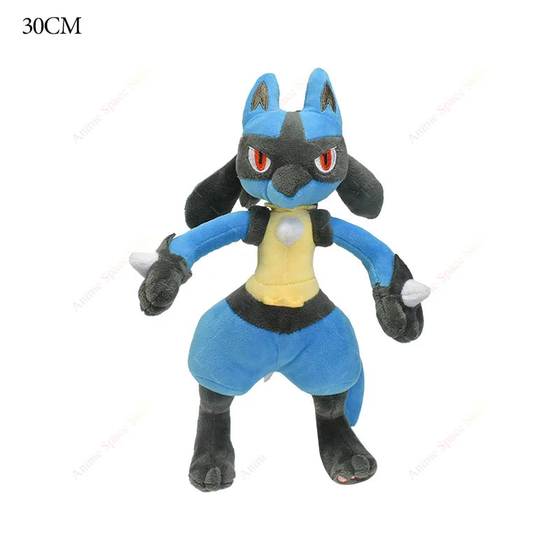 Hot Sale Pokemon Plush Toy Mega Rayquaza Gyarados Dragonair Mimikyu Lucario Horsea Charizard Soft Stuffed Peluche Kids Xmas Gift