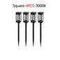 2/4/6Pcs Retro Solar Pathway Warm Lights Outdoor Waterproof Garden Incandescent Bulb for Walkway Yard Backyard Landscape Decor