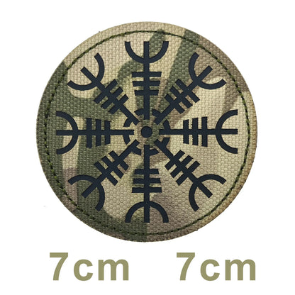 Cross Skull Finger Skeleton Tactical Clothes Vest Backpack Templar Knight Ride Bounty of Hunter Ranger Tags Magic Patch