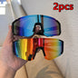 1/2pcs Anti-UV Cycling Sunglasses UV400 Unisex Sandproof Eye Protector Sun Glasses Outdoor Sports Goggle Protection Eyeglass