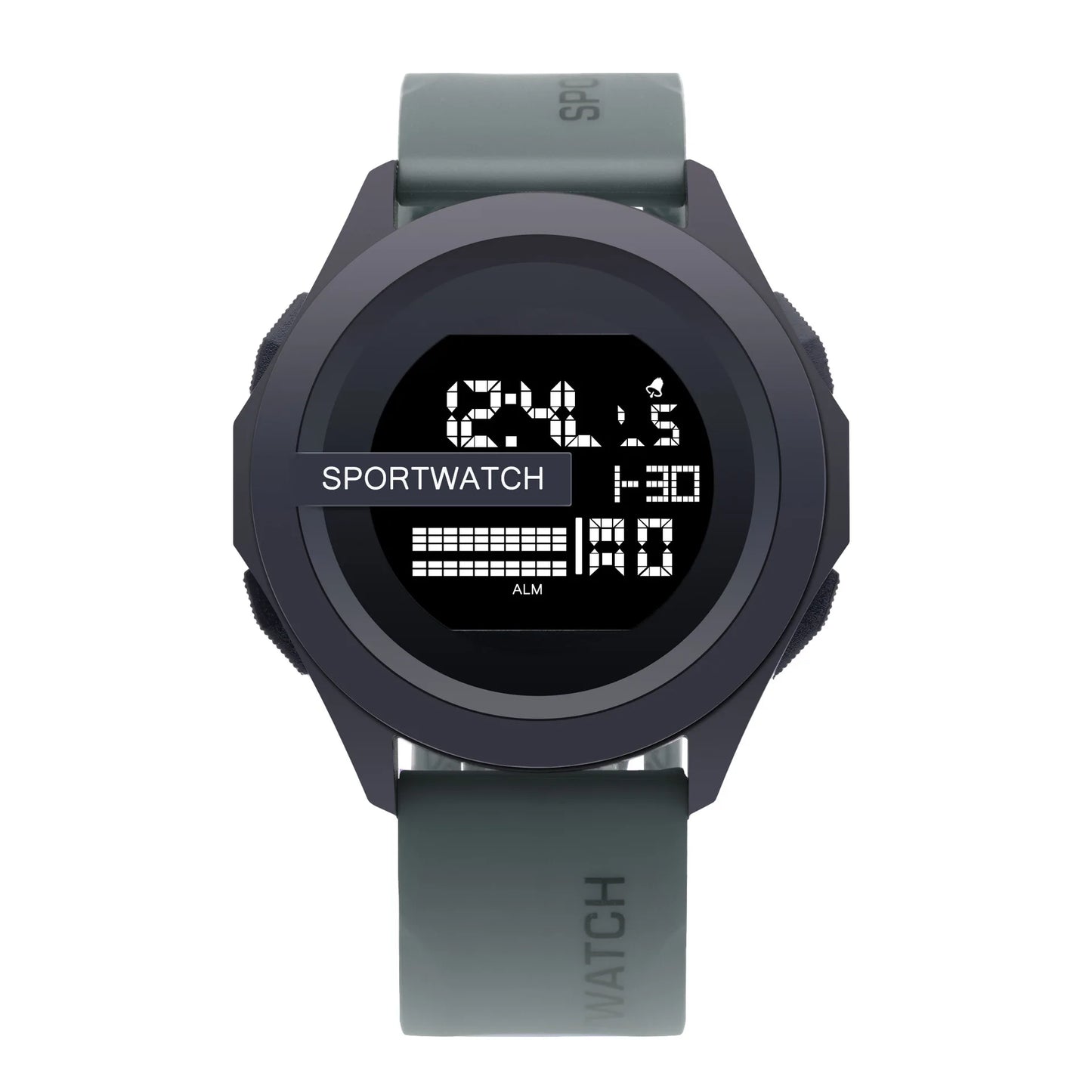 YIKAZE Men Sport LED Watches Top Brand Men Digital Clock Multi-Functional Rubber Man Fitnes Athlete Timekeeping Electronic Watch