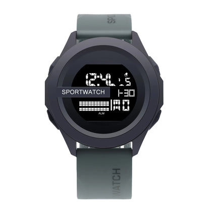 YIKAZE Men Sport LED Watches Top Brand Men Digital Clock Multi-Functional Rubber Man Fitnes Athlete Timekeeping Electronic Watch