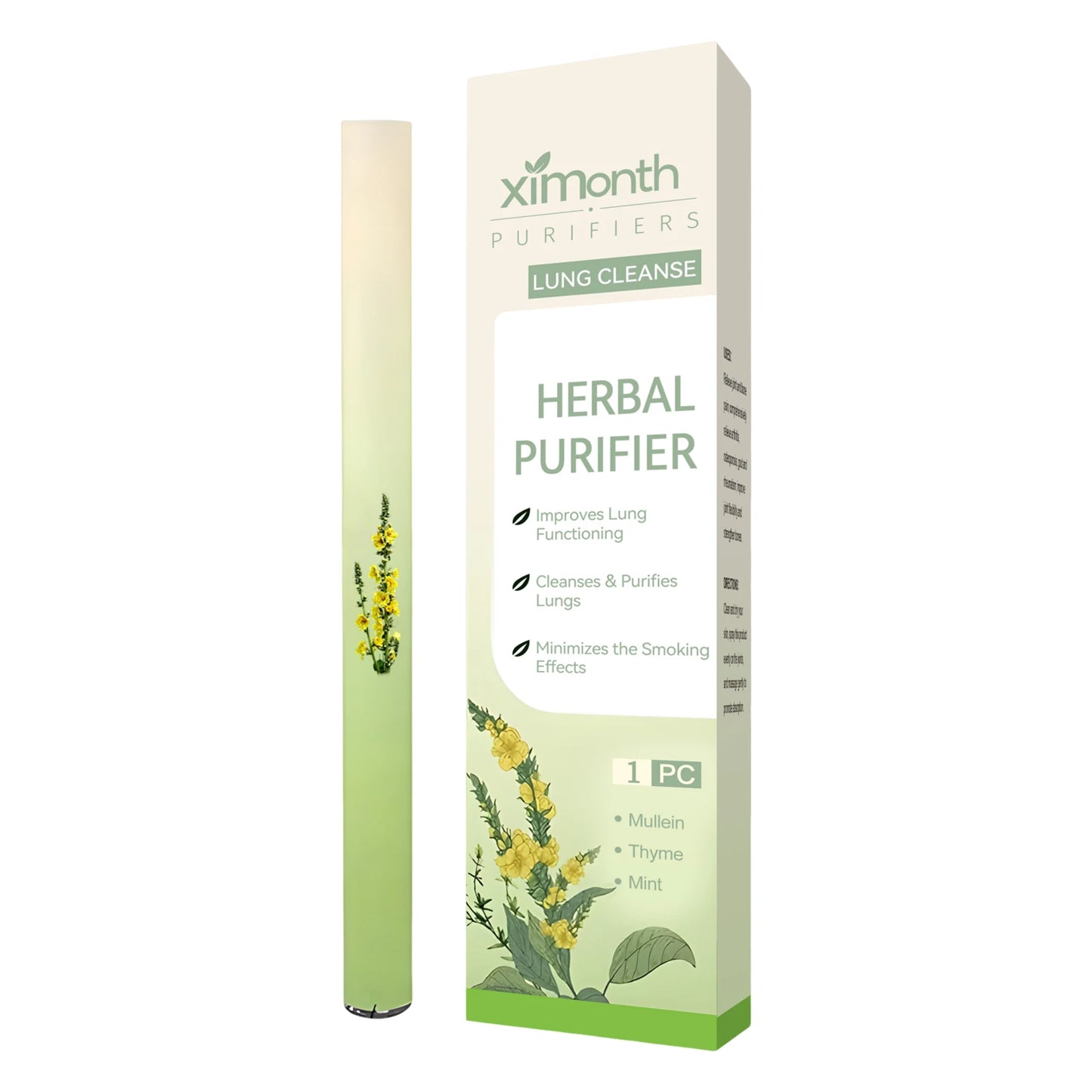 Herbal Blend Diffuser Refreshes The Mind Relieves Fatigue Lung-clearing Purification Pen Relieve Breath Discomfort for All Ages