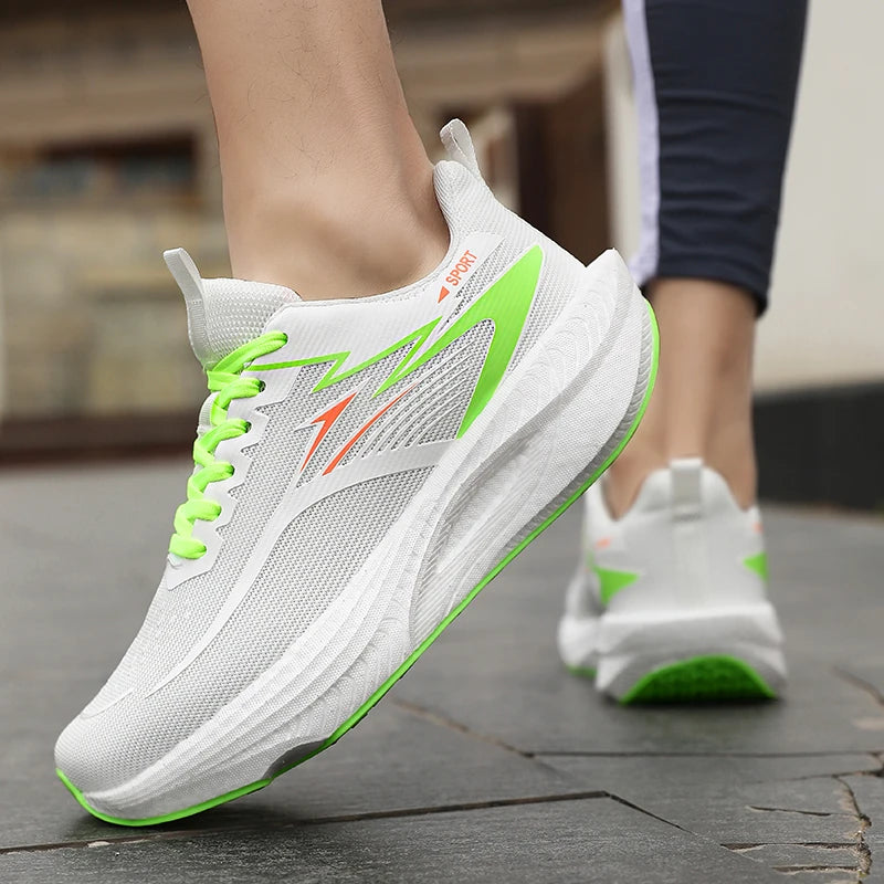 Marathon Running Shoes Speciality Men Sports Cushion Carbon Board Breathable Lightweight Comfortable Women's Athletic Sneakers
