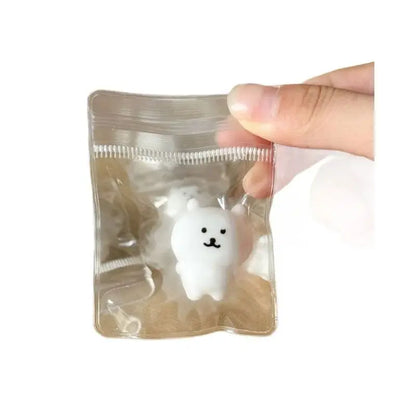 Self Deprecating Bear Pinch Toy Cute Little Nose Ga Squishy Squeeze Soft Stress Relief Sensory Decompression Pocket  Kids Gift