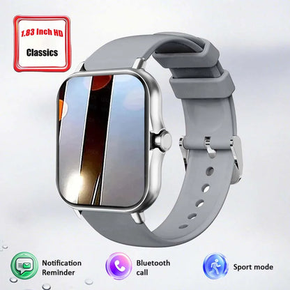 Classic New Smart Watch for Men Women Gift Full Touch Screen Sport Fitness Watch Bluetooth Call Digital Smartwatch Multifunction