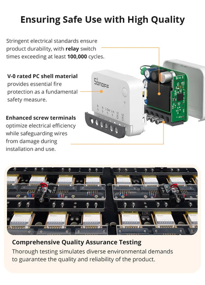 SONOFF ZBMINIR2 Extreme Zigbee Smart Switch Detach Relay External Switch Remote Control via eWeLink Support ZBBridge-U Gateway