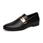 Men's summer hollow breathable double-layer casual shoes Men Slip on Wedding Dress Men's summer hollow breathable leather shoes