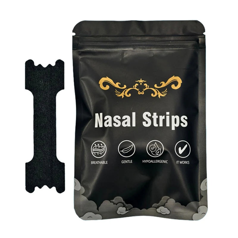 30/90/150PCS Enhanced Adhesion Sports Nasal Strips Breathable Comfortable Design Sleep Aid Non-Invasive Anti Snoring Nose Patch