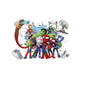 Cute mini Spiderman Super Heroes Wall Stickers For Kids Room Decoration Home Bedroom PVC Decor Cartoon Movie Mural Art Decals