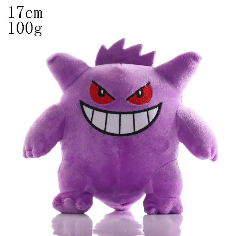 Cute Pikachu Plush Toy Pokemon Charmander Squirtle Bulbasaur Stuffed Doll Eevee Scorbunny Gengar Snorlax Christmas Gifts