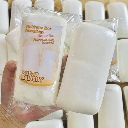 1Pcs Simulation Yogurt Cake Bread Squeeze Toy Rice Cake Slow Rebound Squishy Toy Stress Relief Squeeze Toy For Kids Adults