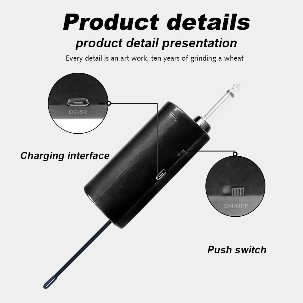 Wireless Microphone G-MARK X120V 2 Channels Handheld Karaoke Mic For Party Meeting Show Home School