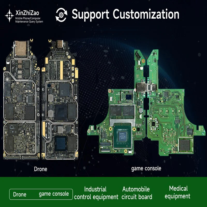 XinZhiZao  XZZ  1 Year Online Dongle Schematic Diagram Boardview Bitmap Drawing For iPhone Samsung ipad Macbook Repair Software