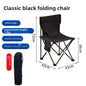 Outdoor Folding Tables and Chairs, Portable Carbon Steel Chairs for Wild Camping, Picnics and Outings