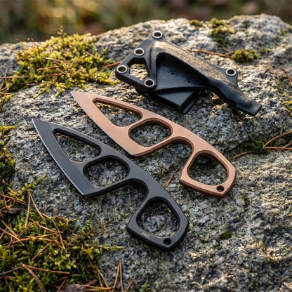 2.4 Inch Lightweight Outdoor Fixed Blade Knife with Sheath, Portable Daily Fruit Peeling Knife Box Opening Multi Tool