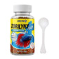 Fish Food Pellets With Square Floating Feeding Ring Set For Betta Goldfish Nutrient Color Enhancer Combo ZORILYNX Plus X2