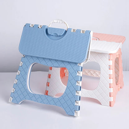 The Home Low Stool, Outdoor Small Stool,Foldable Stool, Suitable for Living Room, Kitchen, and Bathroom, Portable Travel Stool