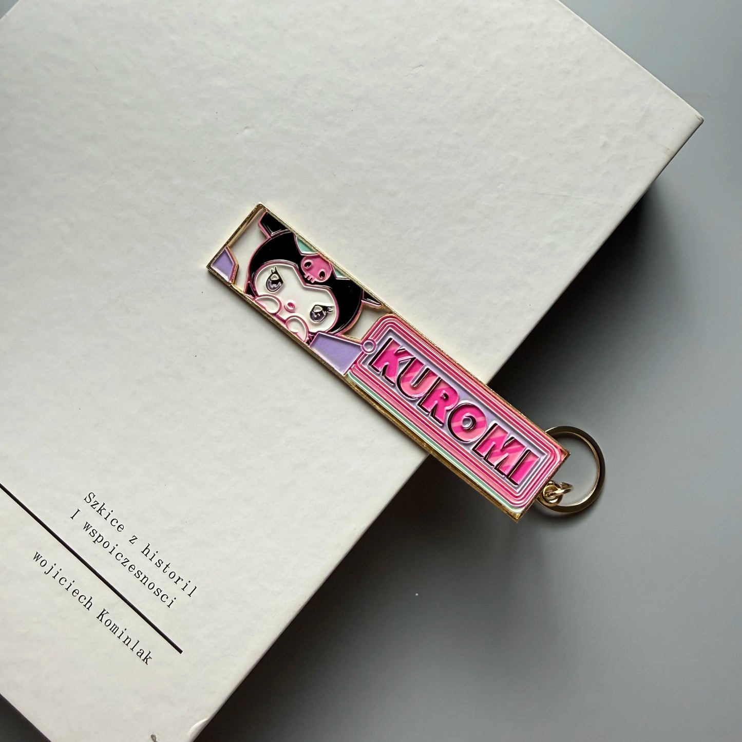 Anime Metal Hollow Out Keychains Bookmark Cute Jet Manga Fashion Bag Key Tag Jewelry Accessory Key Ring Holder Gift Anime