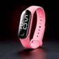 Man Woman LED Electronic Sport Watch Luminous Sensor LED Student Adult Couple Electronic Watch With Shell Adjustment Watch