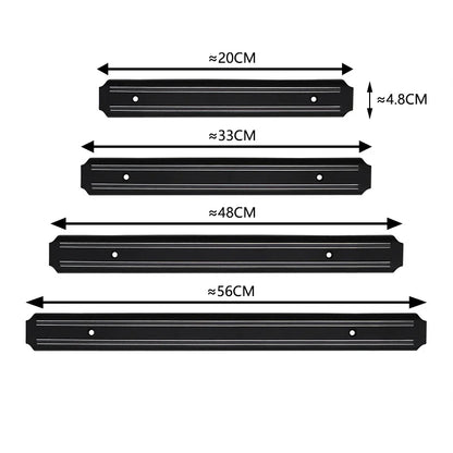 Multipurpose Magnetic Knife Rack Strip Household Kitchen Tools Space-Saving Wall Mounted Magnet Knives Holder With Rack