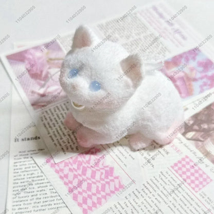 Kitty Taba Squishy Soft Cat Fidget Toy ASMR Cute Animal Squeeze Toy Anti Stress Funny Toys For Children Christmas Party Gift
