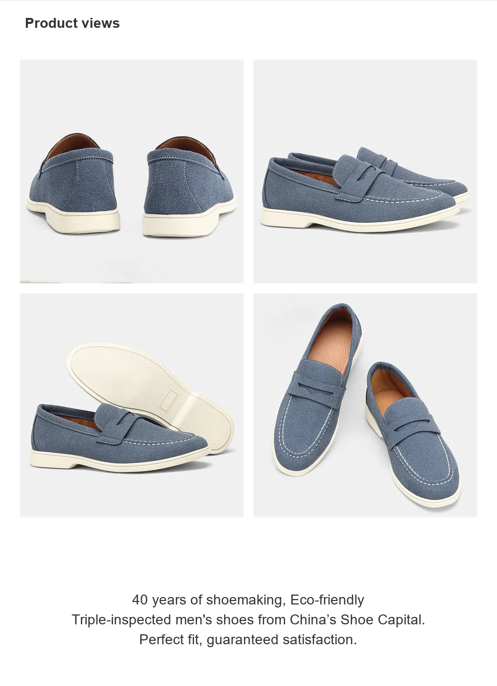 Men Flats Fashion Breathable Summer Comfortable Men Shoes