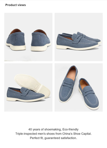 Men Flats Fashion Breathable Summer Comfortable Men Shoes