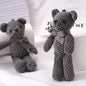 16cm Soft Stuffed Pineapple Bear Plush Toys Mini Teddy Bear Dolls Toy Small Gift for Party Wedding Keychain Bag Pendant Toy Gift