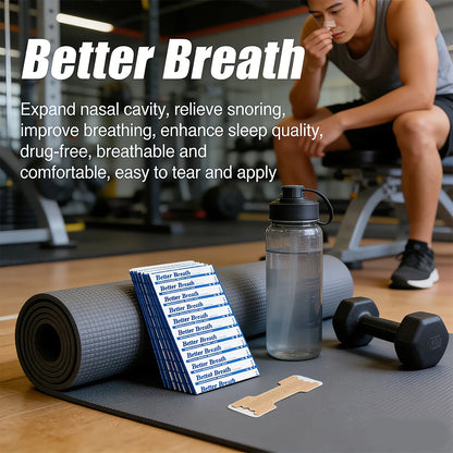 300/200/100PCS Breath Nasal Strips Sleep Aid Device Easier Breathing Nose Patch for Better Sleep Snoring Aid anti snoring