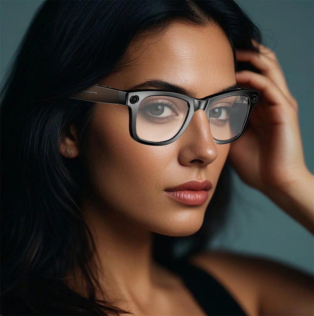 Smart Glasses With 800W Intelligent Translation Al Voice Wake-up Intelligent Q&A Interaction Call Noise Reduction EIS Anti Shake