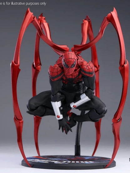 Mess Toys Superior Spider Man Action Figure Joint Movable Collectible Model For Adult Hobby Collectors Home Display
