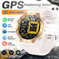 T-Rex 3 Ultra Military Grade GPS Smart Watch 10ATM Waterproof Compass Altimeter Barometric AMOLED Men HD Call Sports Smartwatch