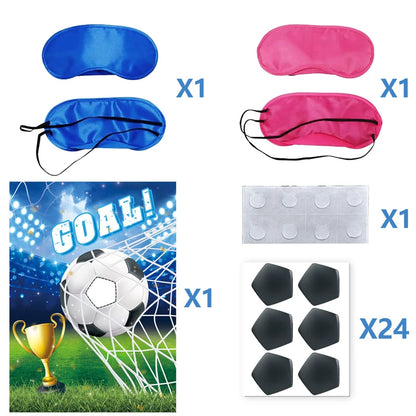 Blue Football Birthday Party Decoration Supply Birthday Soccer Plates Cups Napkins Towel Paper Tableware Tablecloth Party Favor