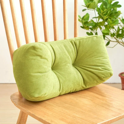 Waist Support Pillow, Cushion, Waist Protection Nap Pillow Chenille Weave Is Very Suitable for Office Chairs and Home Decoration