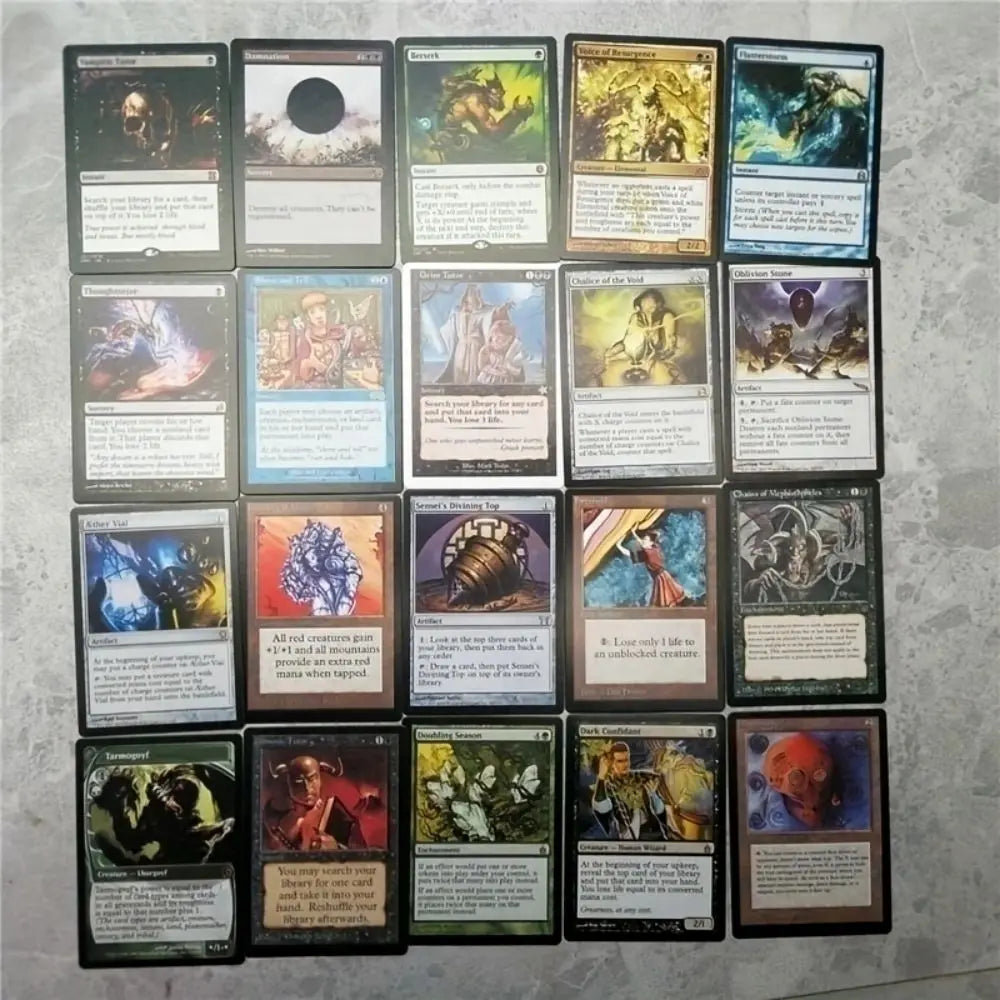 108 Pcs Black Core Cards P9 Dual Land Fetch Land Shock Lands  Proxy Cards