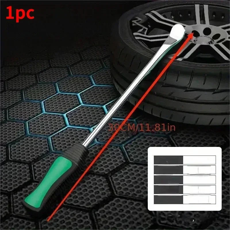 Tire repair pry bar, bicycle, motorcycle tire removal tool, pry bar, rocker plate, tire pry bar, tire scraping bar, pry bar