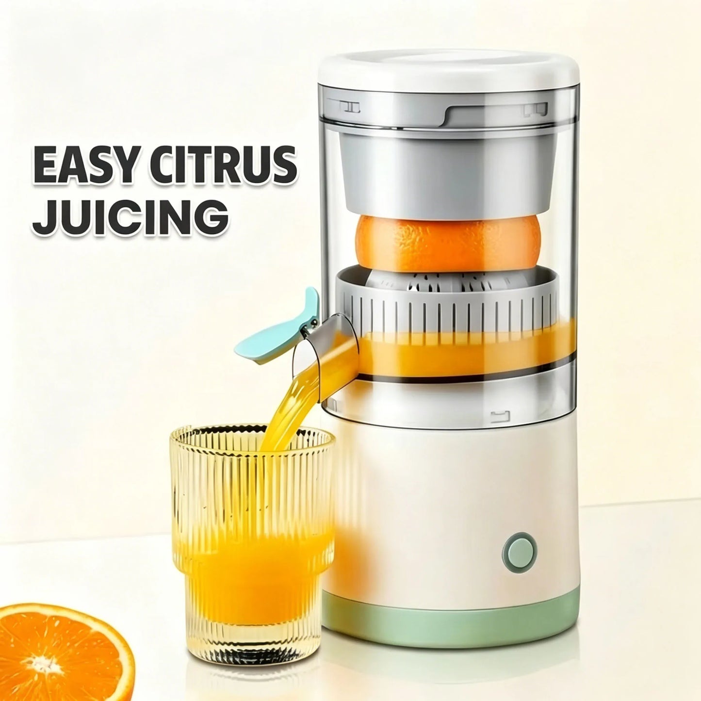 Portable Juicer Extractor Fully Automatic Fruit Household Juicer Automatic Orange Lemon Juice USB Charge Extractor Extruder