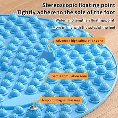 [TG823]Pressure Point Pads Board Foot Massage Acupressure Mat Foot Reflexology Walking Toe Plate Magnetic Acupressure Disc Care