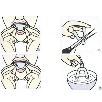 2/4PCS Anti Snoring Bruxism Sleeping Mouth Guard Night Guard Gum Shield Mouth Tray Stop Teeth Grinding Sleep Aid Health Care