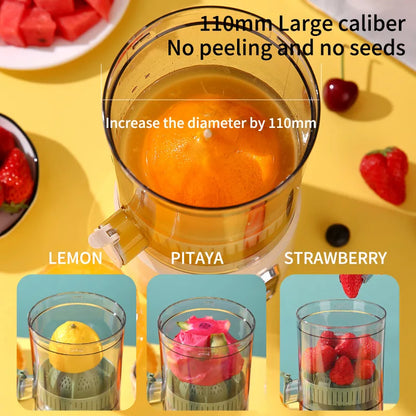 Portable Multifunctional Electric Orange Juice Maker Slag Juice Separation Small Home Appliance New Juicer Machine for Fresh Squ