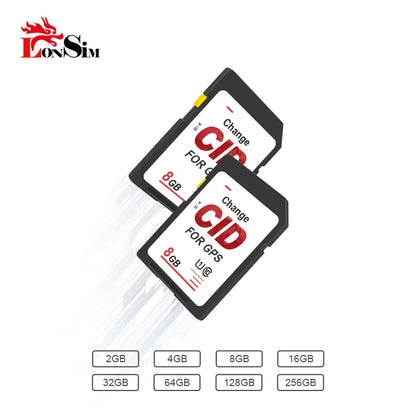 Change cid16GB memory card 4GB memory card 8GB 16GB high speed CID navigation GPS map
