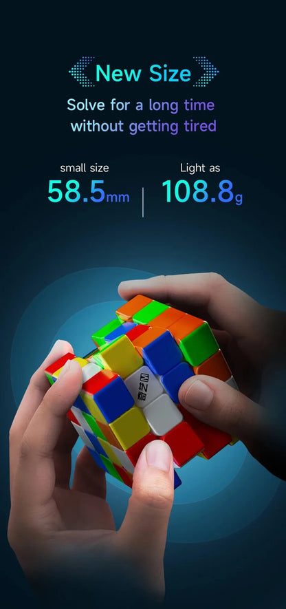 QiYi M Pro Series 2x2 3x3 4x4 Pyramid Magnetic Magic Cube Professional Speed Cubes Education Puzzle  Cubo Magico Toys Gifts