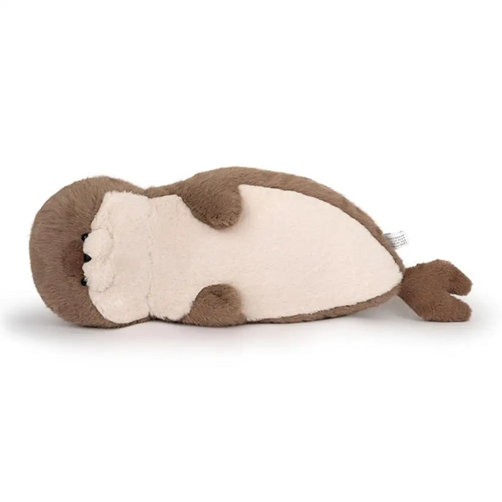 40/65cm Seal Plush Toy Soft Pillow Lifelike Simulation Stuffed Sea Otter Soft Doll Animal Toy Cartoon Otter Kid Birthday Gift