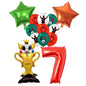 Soccer Birthday Party Supplies Football Theme  Birthday Party Decoration Cotillon Birthday CR7 Soccer Plate Cups Balloons Supply