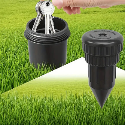 Sprinkler Key Hider Realistic Sprinkler Key Cash Hider Holder for Outdoor Garden Yard Easy Push Into The Ground